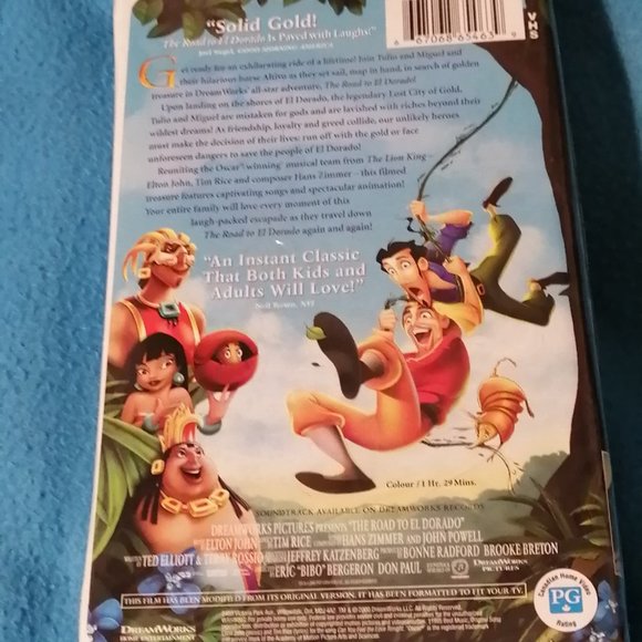 El Dorado VHS - Picture 2 of 3